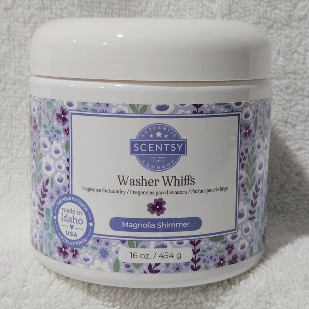 Scentsy Magnolia Shimmer Washer Whiffs 16 oz Discontinued Size